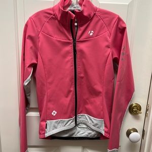 Bontrager cycling bicycle jacket medium pink